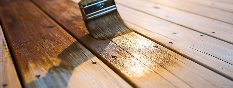 Varnishing the Deck